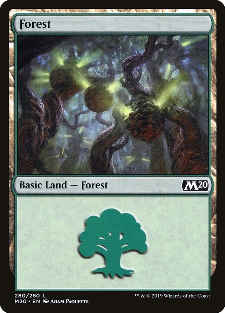 Forest - 280 - NM - Core Set 2020