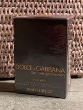 DOLCE & GABBANA THE ONE GENTLEMAN EAU DE TOILETTE SPRAY 30 ml / 1 oz SEALED NIB