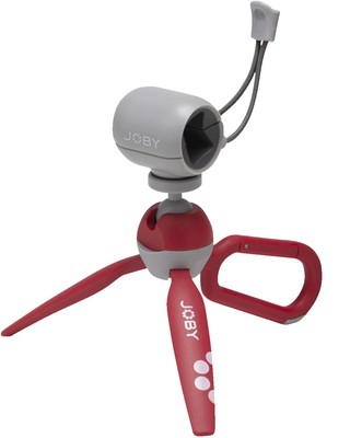 JOBY HandyPod Clip Mini-Stativ, Rot, Höhe offen bis 12.8 cm