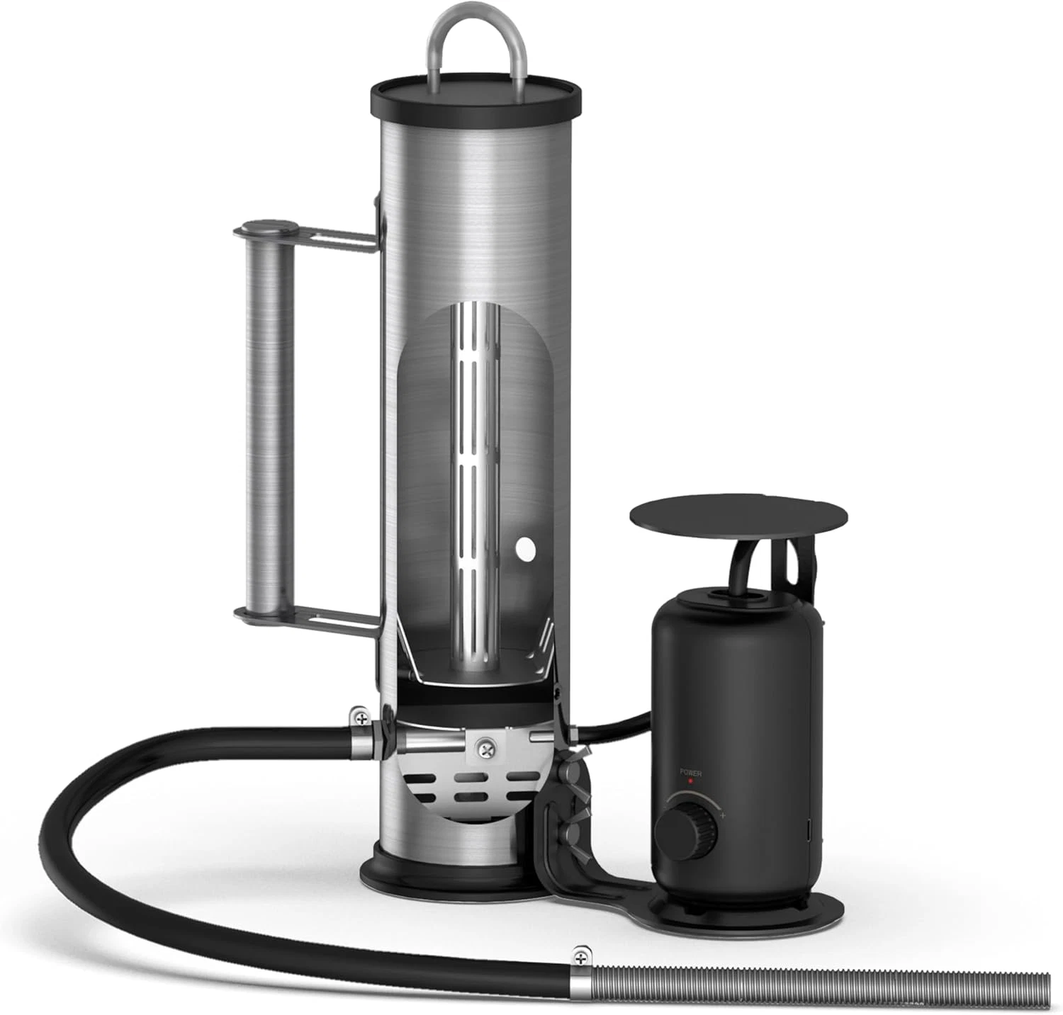 BBQ Portable Electric Smoke Generator - Hot & Cold Smoking Tube for Flavorful Co