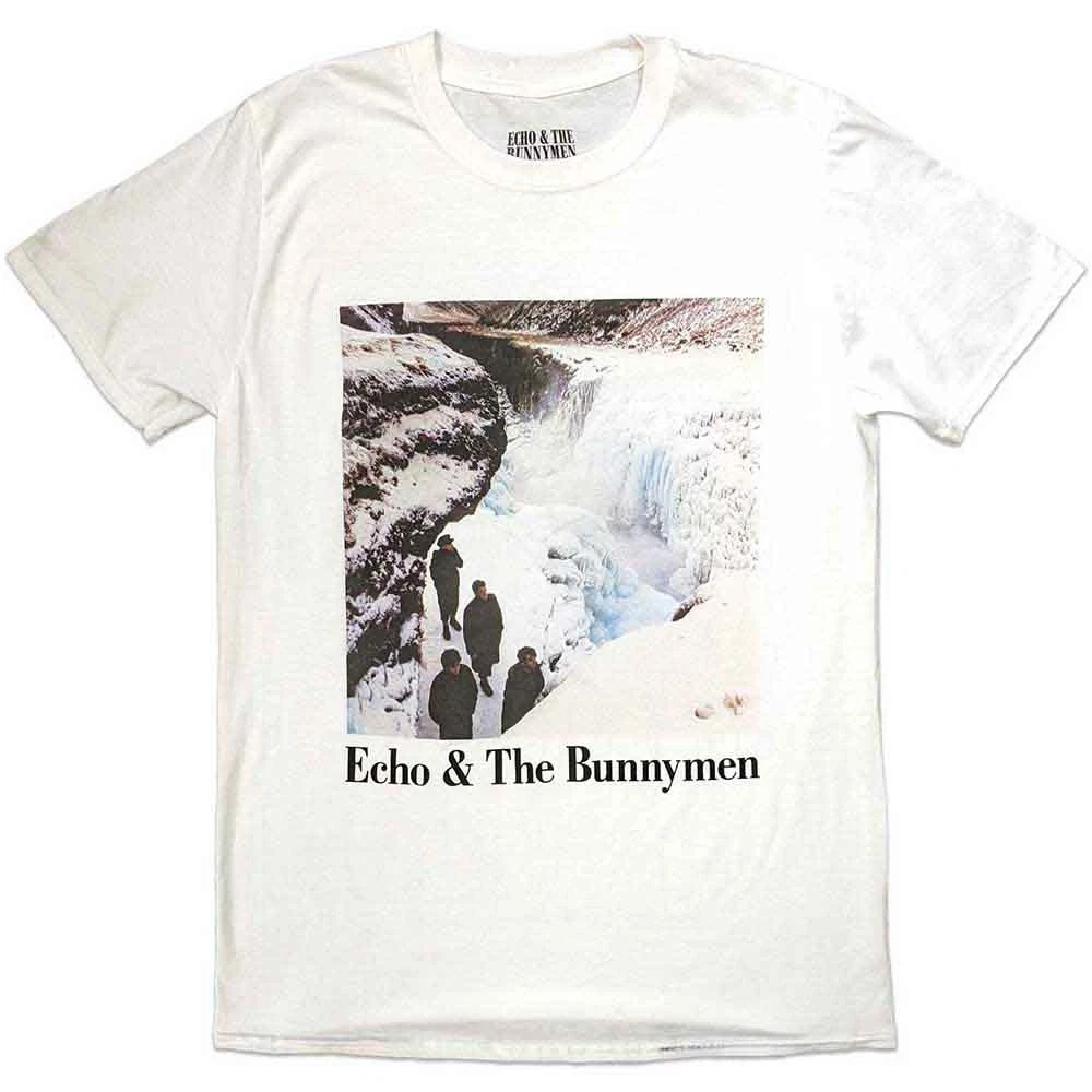Echo & The Bunnymen Porcupine T-Shirt White New