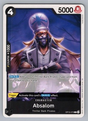 ABSALOM OP15-079 C ONE PIECE NM EB04 TANAKA KENICHI,,}