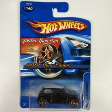 Hot Wheels 2005 140 2001 Mini Cooper Black Faster Than Ever FTE New Sealed Card