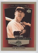 2003 Upper Deck Sweet Spot Classic Teddy Ballgame 1462/1941 Ted Williams HOF 0f8