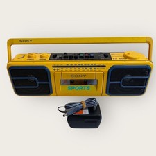 SONY SPORTS CFS-V75 MEGA BASS Radio Sports Series Cassette Player JPN