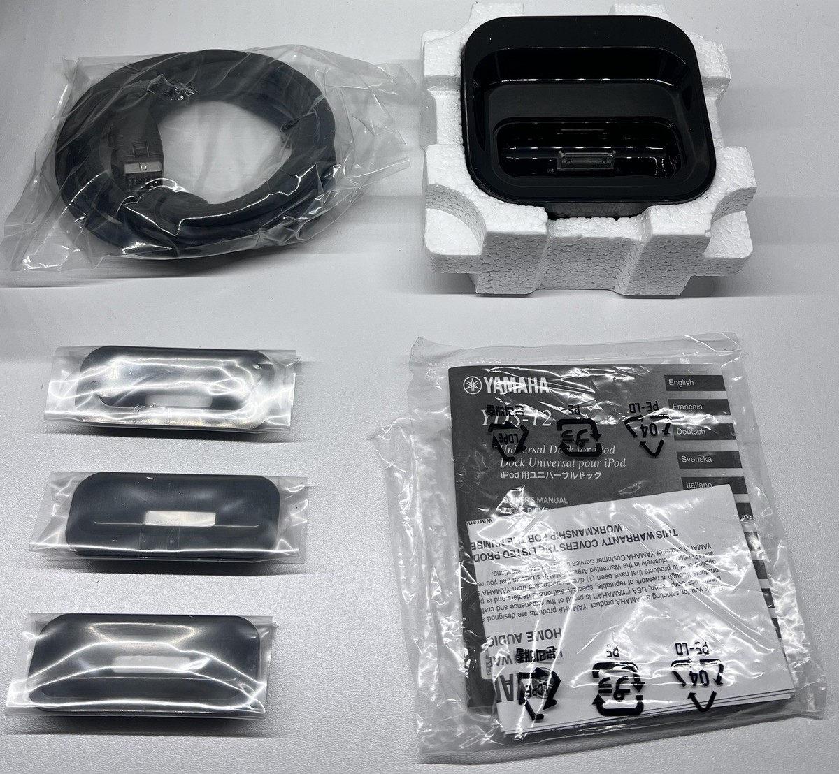 ヤマハ iPod用ユニバーサルドック ブラック YDS-12(B) wgteh8f NIB Yamaha YDS-12 Universal Dock For Apple iPod iPhone | eBay