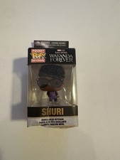 Funko Pocket Pop Marvel Pantera Negra Wakanda Forever Shuri Cabeza Bobble Llavero