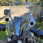 Motorcycle Windshield Windscreen Universal 7/8" / 1" Handlebars For Harley Honda