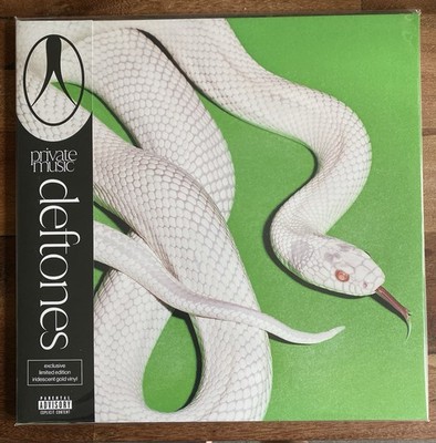Deftones Private Music Deluxe Numbered Iridescent Gold Vinyl In Deftones Private Music Deluxe Numbered Iridescent Gold Vinyl In