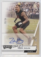 2020 Panini Playoff Rookie Variations Variation 45/50 Zack Baun #V-296 Auto 0cx3
