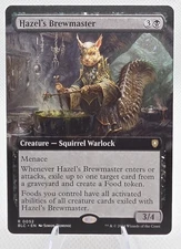 Hazel's Brewmaster (Extended Art) Commander: Bloomburrow Regular