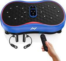 Vibration Plate Fitness Platform Exercise Machine Vibrating Shaking Full Body Sh