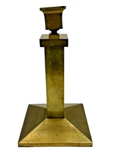 Antique Signed Bradley and Hubbard Candle Holder Candlestick #205