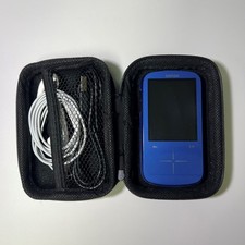 Sansa SanDisk Fuze  4GB Digital Media MP3 Player Blue Works great, Fair cond.