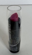 Wet n Wild Silk Finish Lipstick #527B FUCHSIA WITH BLUE PEARL VIVID HOT PINK NEW
