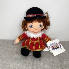 Disney Store Disneyland  It  s A Small World  England Boy Bean Stuffed Plush 9  