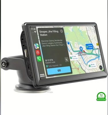 7 Portable Car Player Touchscreen Apple CarPlay & Android Auto Bluetooth Radio