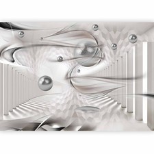 Fototapete Vlies Tapete XXL Wandtapete 3D Effekt Ornament Gold Barock Luxus