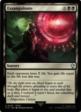 Magic the Gathering FIC Exsanguinate Regular Uncommon FFXIV 2025