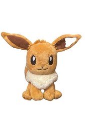 Pokemon Center Eevee Plush Stuffed Animal Original 6" Standing Toy Nintendo RARE