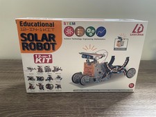 Lucky Doug 12-in-1 STEM Solar Robot Kit Educational Building Toy Ages 8 NIB