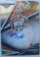 2022-23 Bowman University Best Basketball Haley Cavinder Best Of 22 Auto