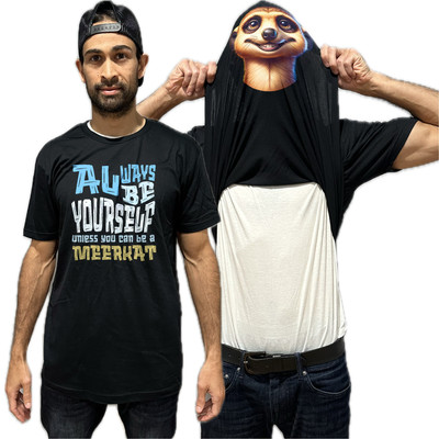 Always Be Yourself Unless You Can Be A Meerkat Flip Shirt - Funny Animal T-Shirt