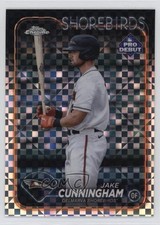 2024 Topps Pro Debut Chrome X-Fractor Jake Cunningham #PDC-14 g1d