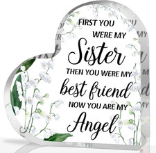 Sympathy Gifts for Loss of Sister, Memorial Gifts for Friends Female Women, in M