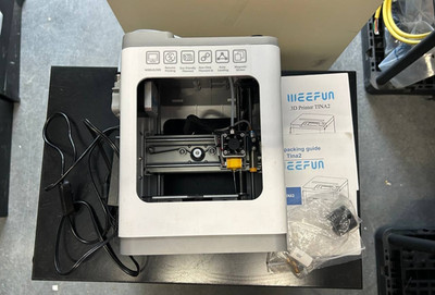TINA2 Mini 3D Printer, FDM 3D Printers for Beginners WEEFUN *Some Parts Missing*