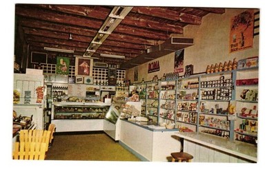 Brinkmann's DELICATESSEN, Daytona Beach FL vintage postcard unposted
