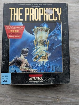 The Prophecy MS-DOS VGA PC Game 3.5'' Floppy Big Box (Sierra/Coktel Vision, 1983)