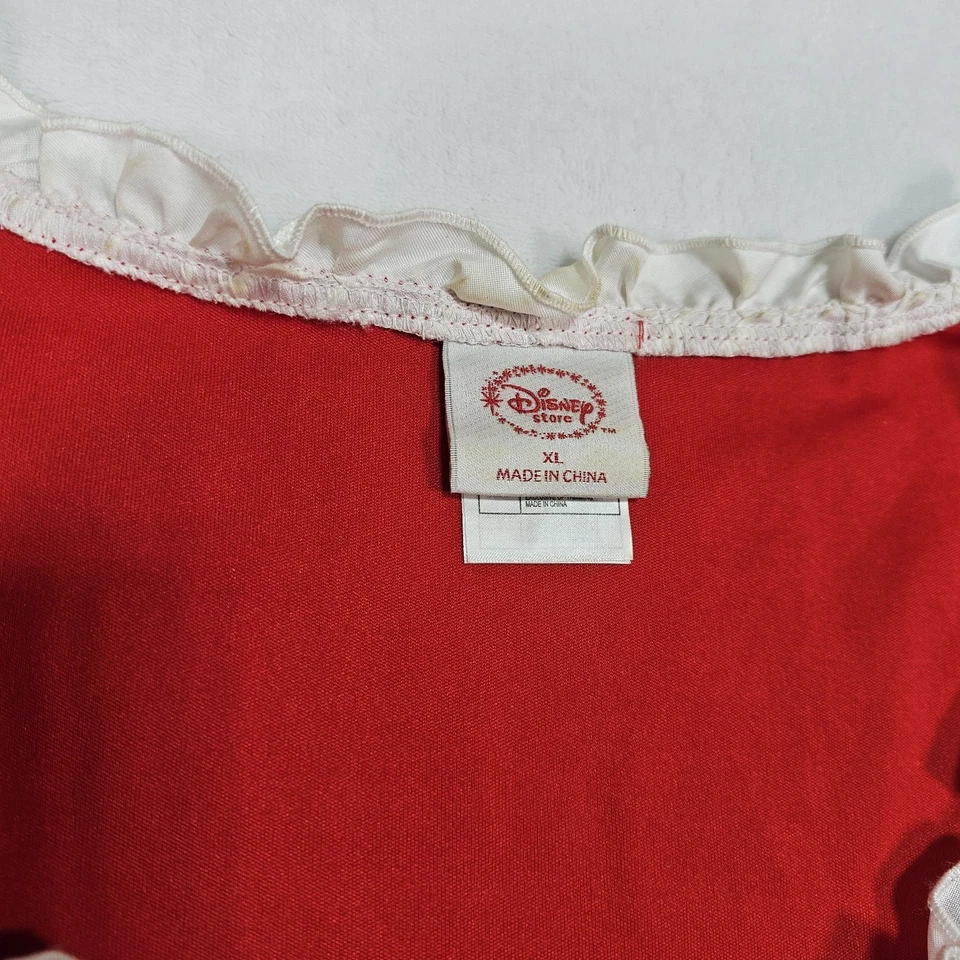 Disney Store Minnie Mouse Dress Girls Size XL Red Polka Dot Lined Puffy Costume - Image 3 of 4