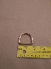 1 1/4" Solid Brass Heavy Duty D Rings (Pack Of 5)