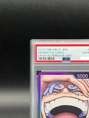 PSA 10 Luffy OP09-061 L-P Parallel Emperors in the New World PSA 10 Luffy OP09-061 L-P Parallel Emperors in the New World