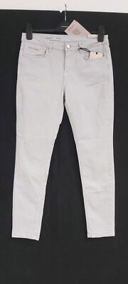 Jigsaw Herren Garment Dye Richmond Jeans GY029 hellgrau UK Größe 32 UVP 85 £ *neu mit Etikett*
