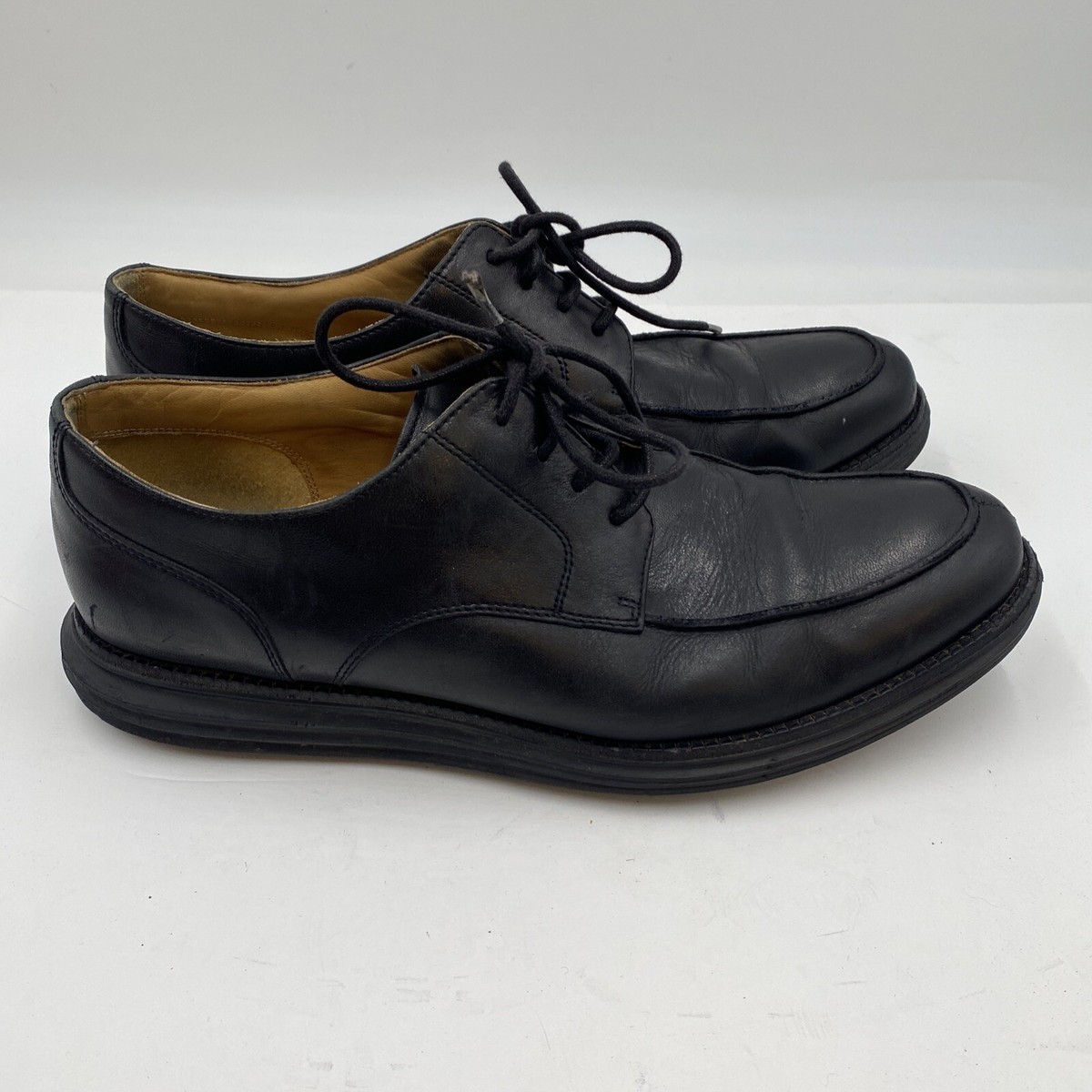 Cole Haan LunarGrand Shoes Mens Size 12 Black Leather Slip On Loafers Comfort Men main image 4