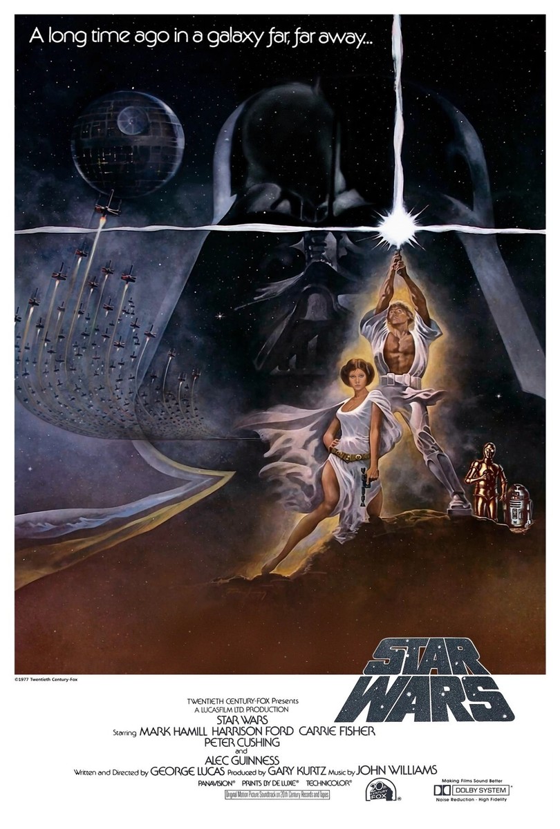 STAR WARS: EPISODE IV 4 A NEW HOPE Framed Movie Poster - 11x17
