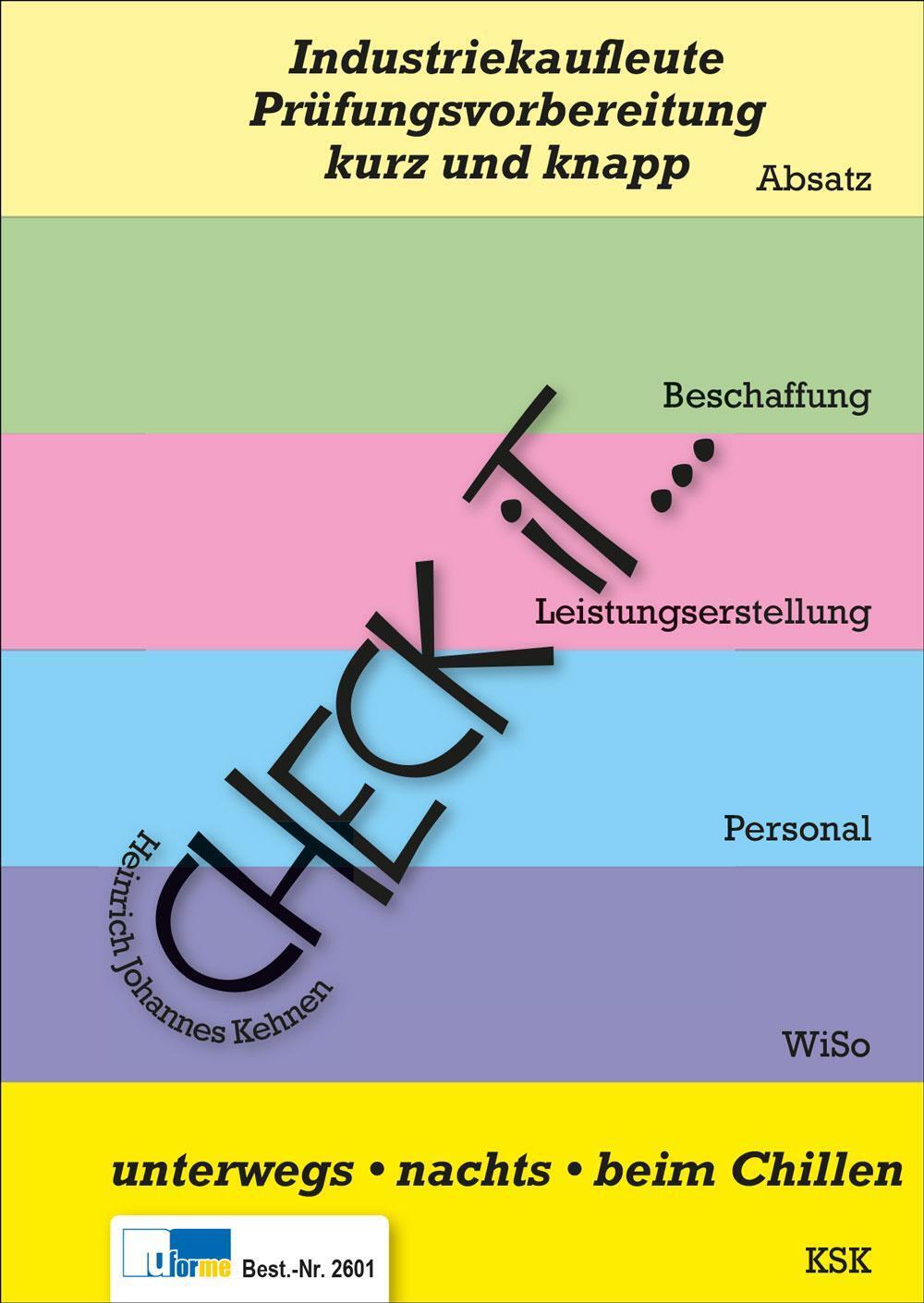 Thumbnail - Check It - Industriekaufleute | Prüfungsvorbereitung, Kurz Und Knapp |