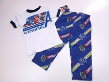 Marvel Avengers Captain America Thor Boys 2 Piece Shirt and Pants Set Size 4
