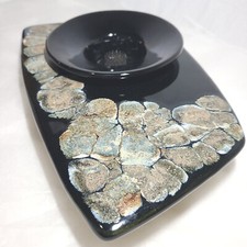 MCM Handmade Studio Pottery Floral Frog Arranger Salt Spring Island, BC--Ikebana