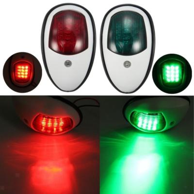2x Boot Marine LED Navigationsleuchte Port Bow Side & Starboard Lichter