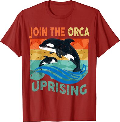 Orca Uprising Join The Orca Uprising 2023 Whales Unisex T-Shirt