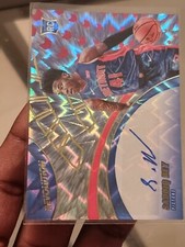 2020-21 Panini Revolution Rookie Autographs Fractal Saddiq Bey Auto /100