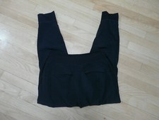Athleta Jogger Pants Black With Pockets Elastic Waist Draw - Sz 6