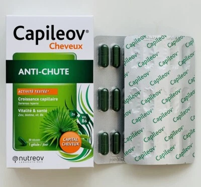 Nutreov Capileov Anti-Hair Loss 30 Capsules(100% VEGAN)Hair Loss Prevention-UK✅