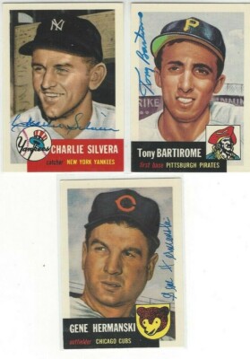 1953 Topps Archives #71 Tony Bartirome Signed Baseball Card Pirates Dec 2018