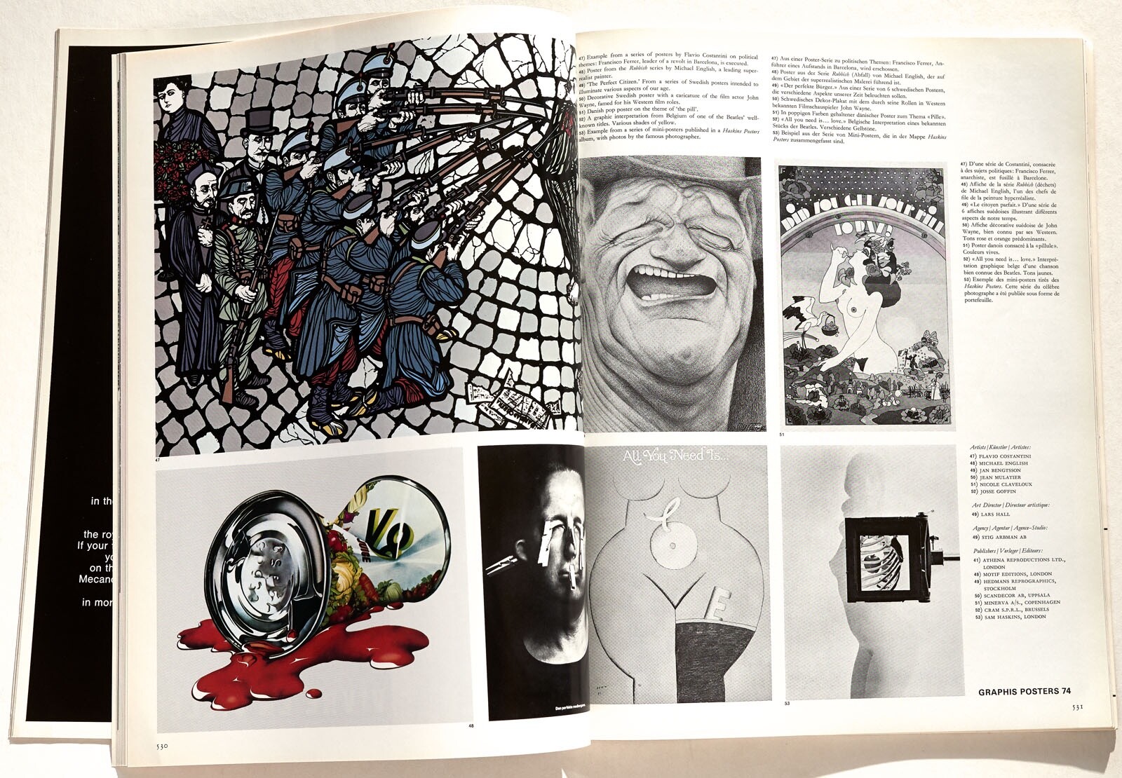 graphis magazine - issue 170 - 1973/74. Walter Herdeg the Graphis Press, Zurich