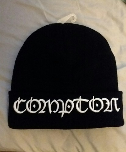 Compton City Script Cuffed Knit | eBay