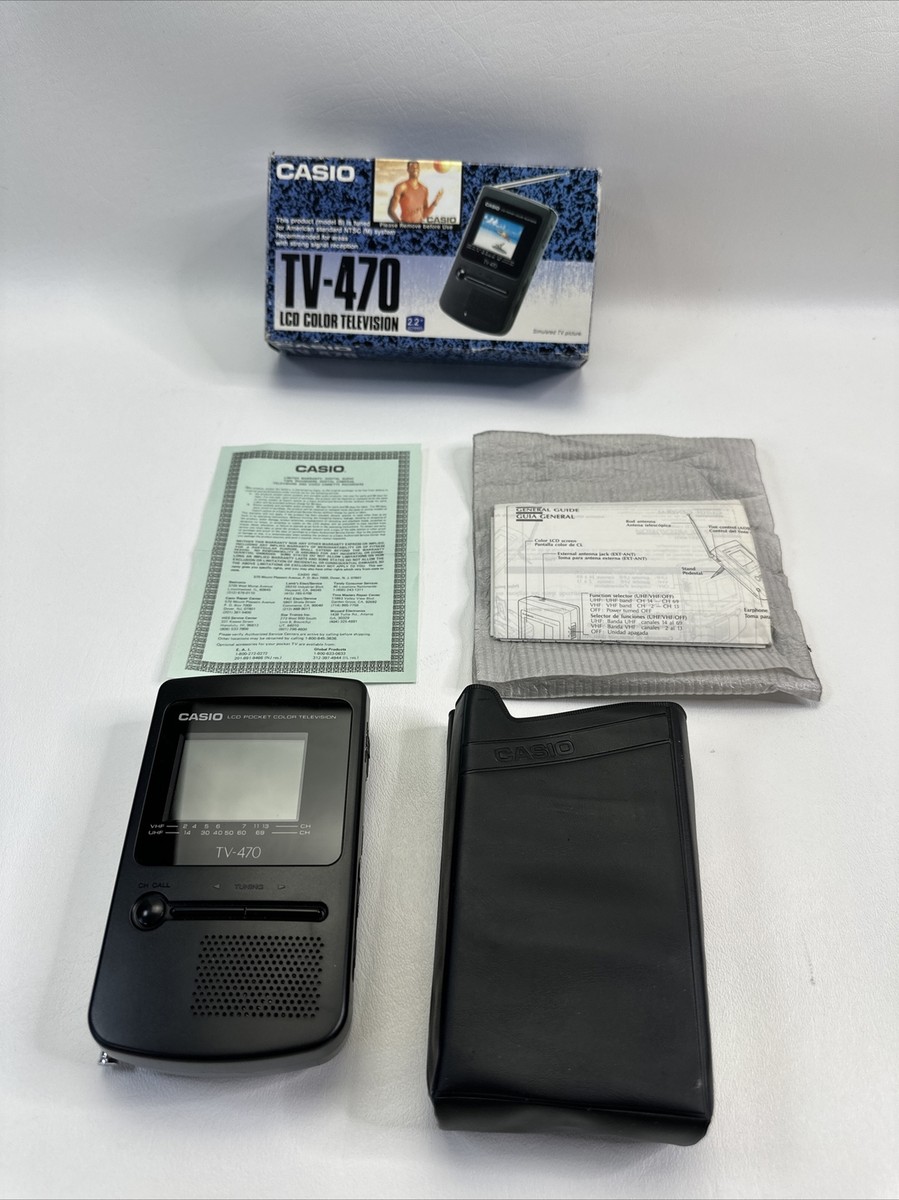 CASIO TV-470S ポケット ハンディーカラーテレビ サンリオコラボ